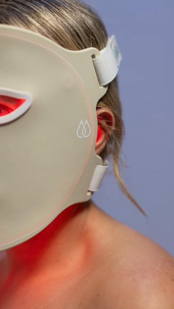 The Skincare Company LED Light Therapy Mask Medical Grade Silicon Four ...